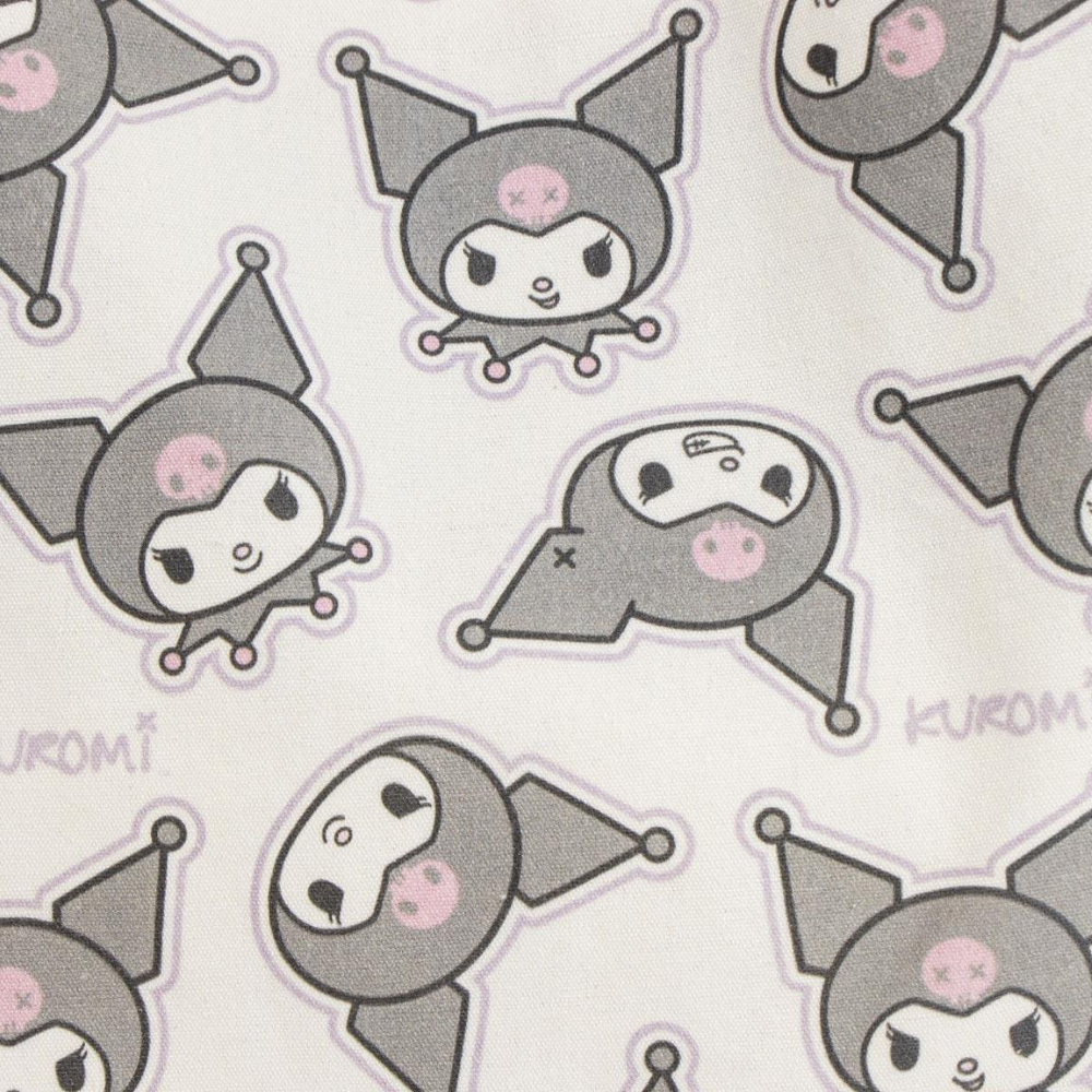 Borsa in Tela Riutilizzabile Kuromi Sanrio Borsa Shopper Multifunzione - 5758