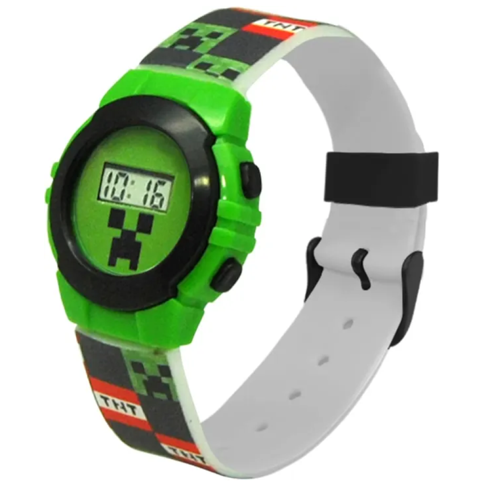 Orologio da Polso Digitale Minecraft in Confezione Sagomata - Min4223
