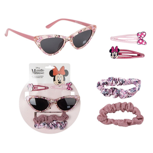 Set Minnie DISNEY Occhiali da Sole e Accessori per Capelli Scrunchies Clic Clac - 2826