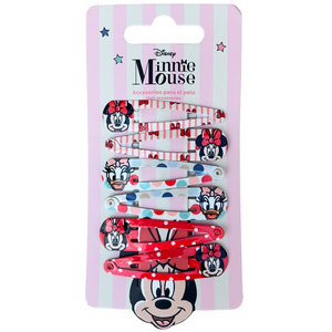 Set Mollette Minnie DISNEY Modello Clic Clac 6 Pezzi Accessori per Capelli - 3061