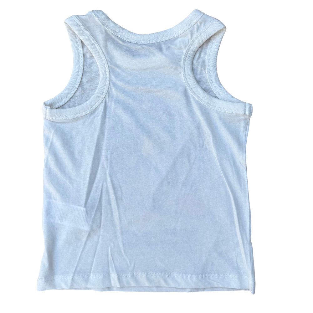 Canotta Sonic the Hedgehog in Cotone Maglietta Smanicata Bambino- Ye10163.bianco