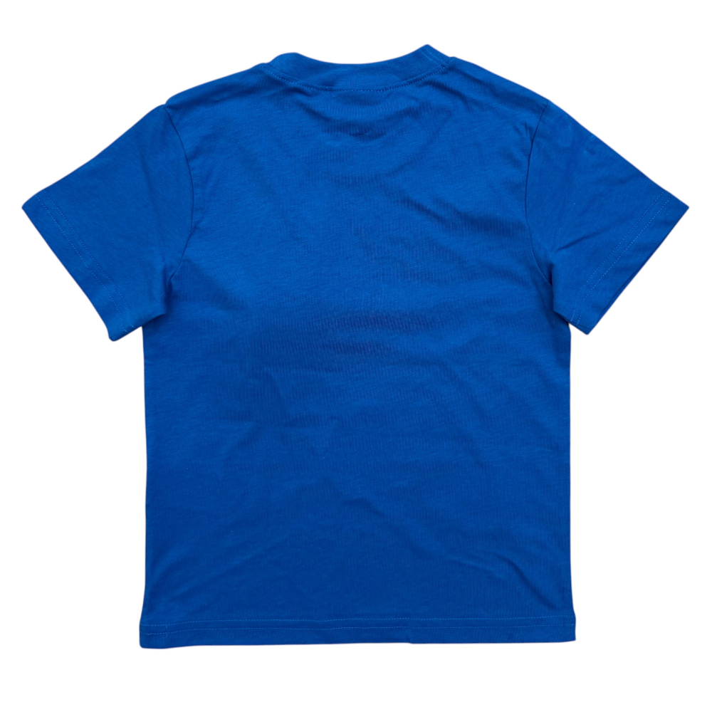 T-Shirt Pikachu Pokémon in Cotone Jersey Maglietta Maniche Corte - Ye10445.blu