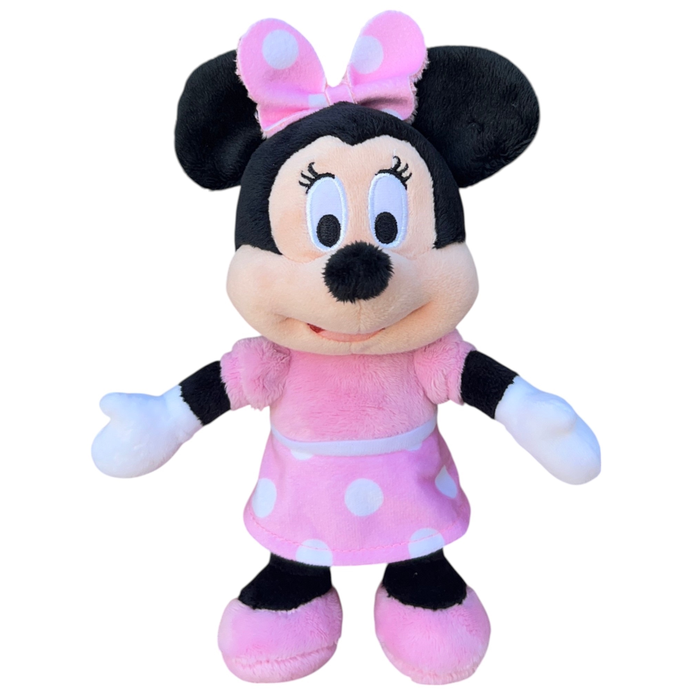 Peluche Minnie Mouse DISNEY 20 CM Morbido e Tenero Pupazzo in Formato Mini - 6315870467009minnie
