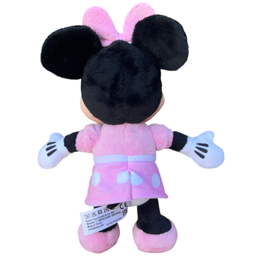 Peluche Minnie Mouse DISNEY 20 CM Morbido e Tenero Pupazzo in Formato Mini - 6315870467009minnie