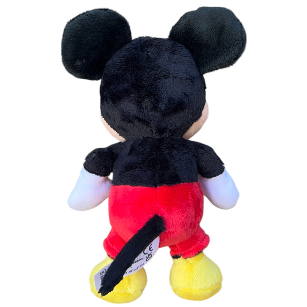 Peluche Topolino DISNEY 20 CM Morbido e Tenero Pupazzo in Formato Mini - 6315870467009mickey