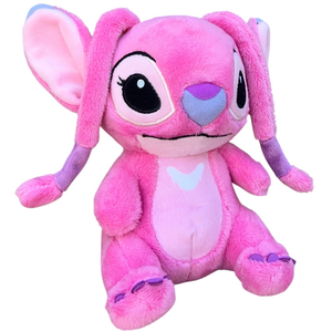 Peluche Angel Stitch DISNEY 18 CM Morbido e Tenero Pupazzo in Formato Mini - 6315870469009angel