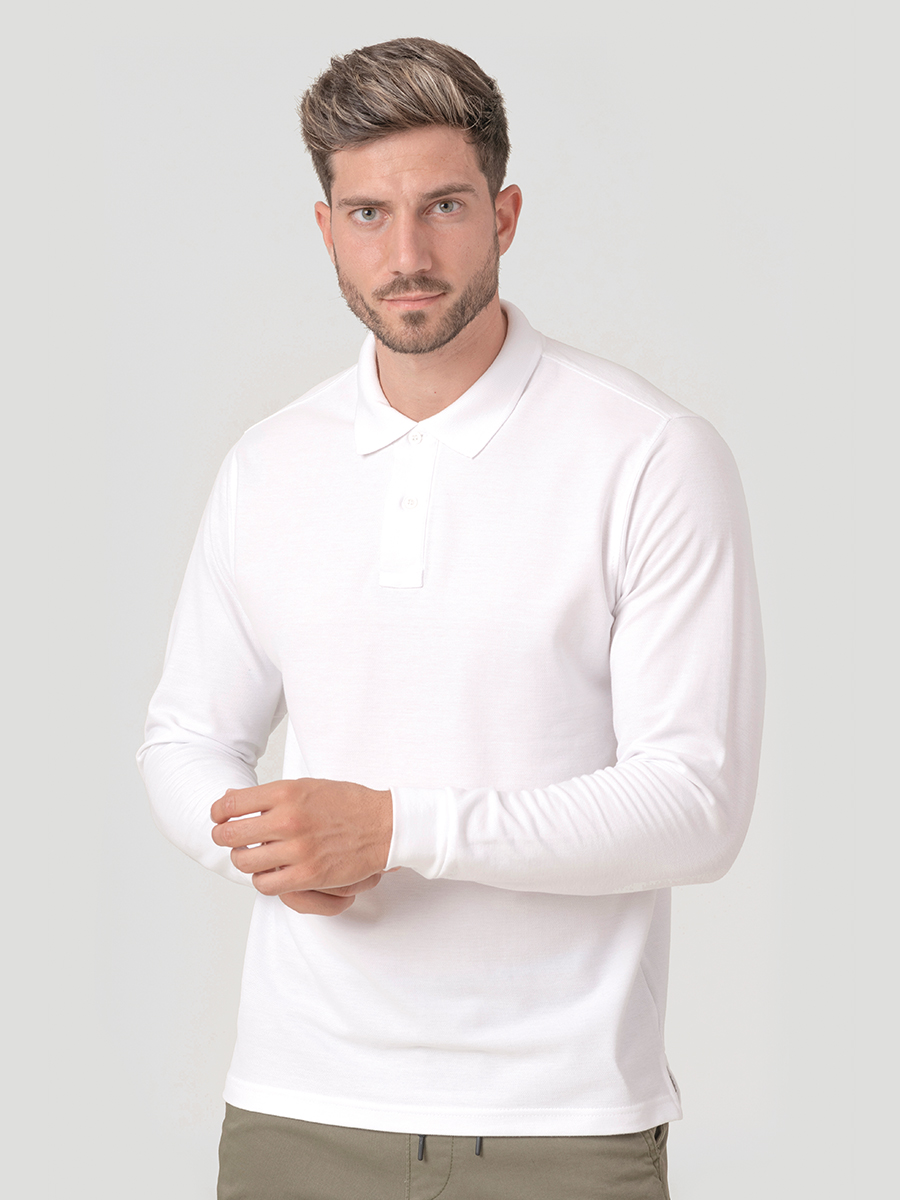 Polo T-Shirt Maglietta Divisa Scolastica Ragazzo Manica Lunga Taglia - S,l,m,xl -