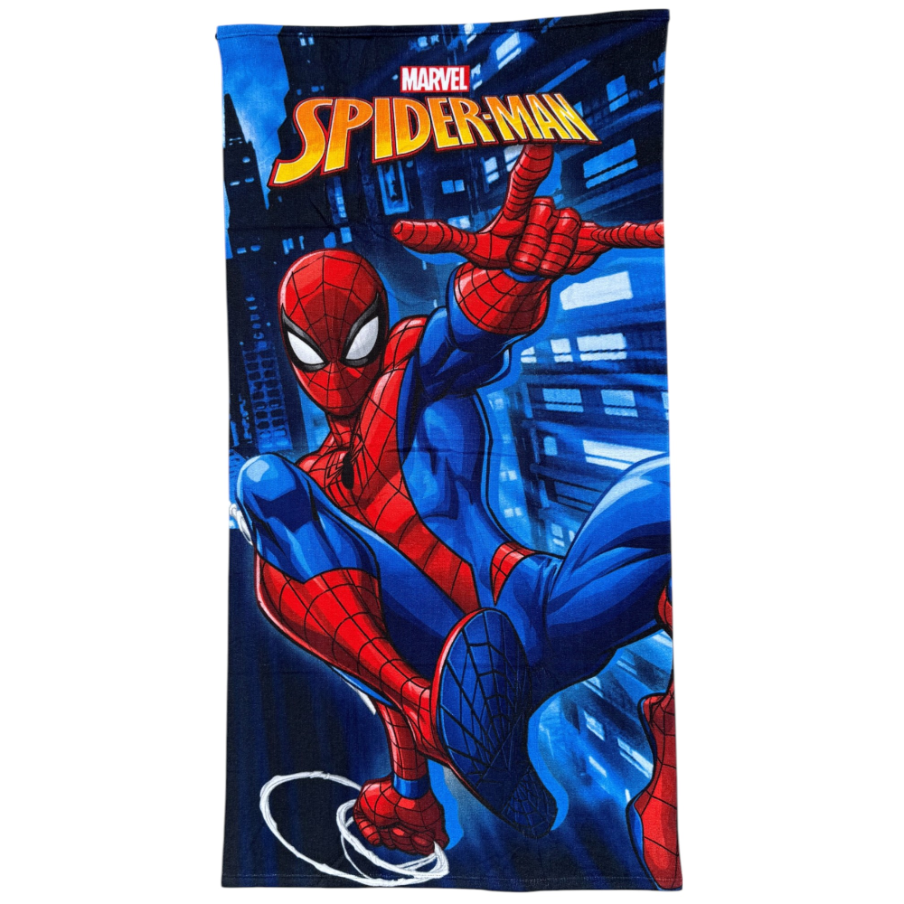 Telo Mare Spiderman MARVEL Asciugamano per Bambini in Microfibra CM 140x70 - Je11529cg