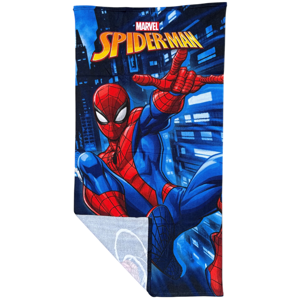 Telo Mare Spiderman MARVEL Asciugamano per Bambini in Microfibra CM 140x70 - Je11529cg