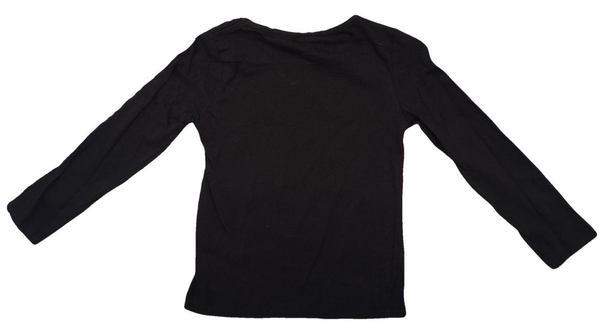 T-Shirt Superman Super Girl Maglietta Bambina Sun City Taglie 6/12 Anni - Rh1373nera