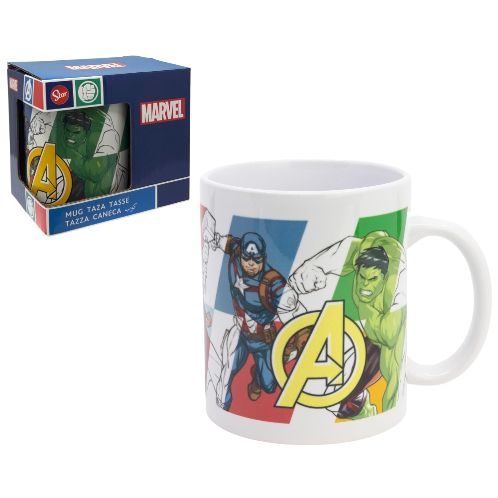 Tazza in Ceramica Avengers MARVEL Modello Mug 325 Ml in Confezione - 83063