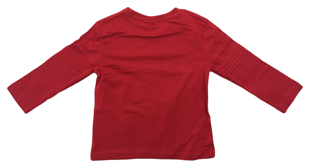 T-Shirt Topolino DISNEY Bambino Maglietta Sun City Taglie 3/8 Anni - Rh1310rosso