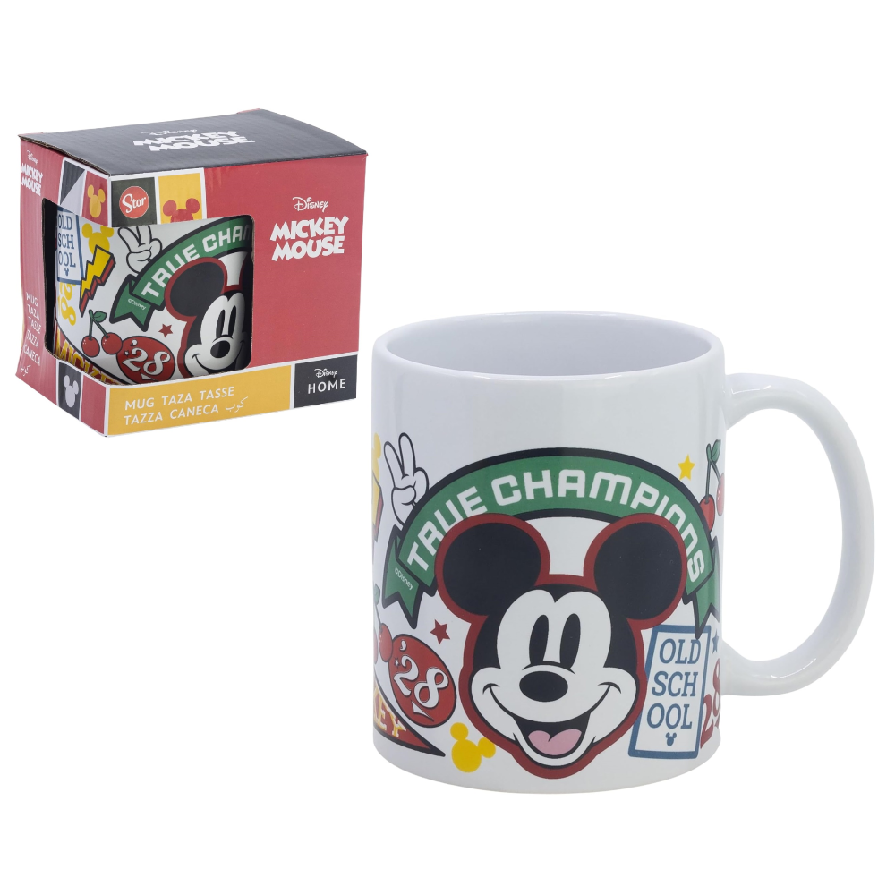 Tazza in Ceramica Topolino DISNEY Mickey Mouse Modello Mug 325 Ml in Confezione - 83066