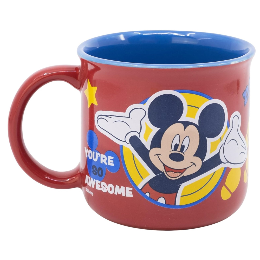 Tazza Topolino DISNEY Modello Mug Doppio Colore 355 Ml in Confezione- 83056