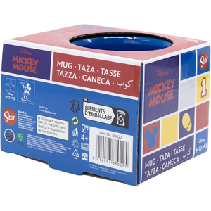 Tazza Topolino DISNEY Modello Mug Doppio Colore 355 Ml in Confezione- 83056