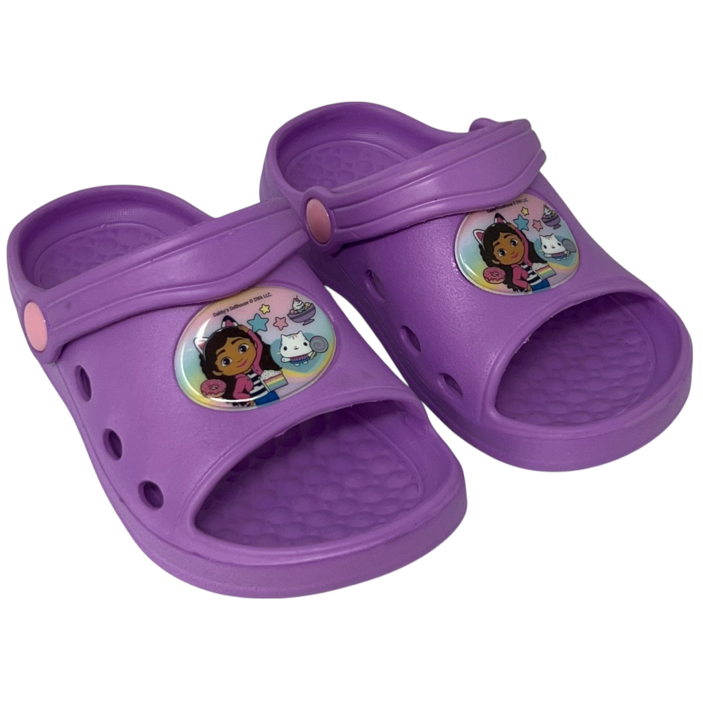 Ciabatte Gabby's Dollhouse Sabot per Bambine Pantofole in Eva Mare Piscina Casa - O11681mc