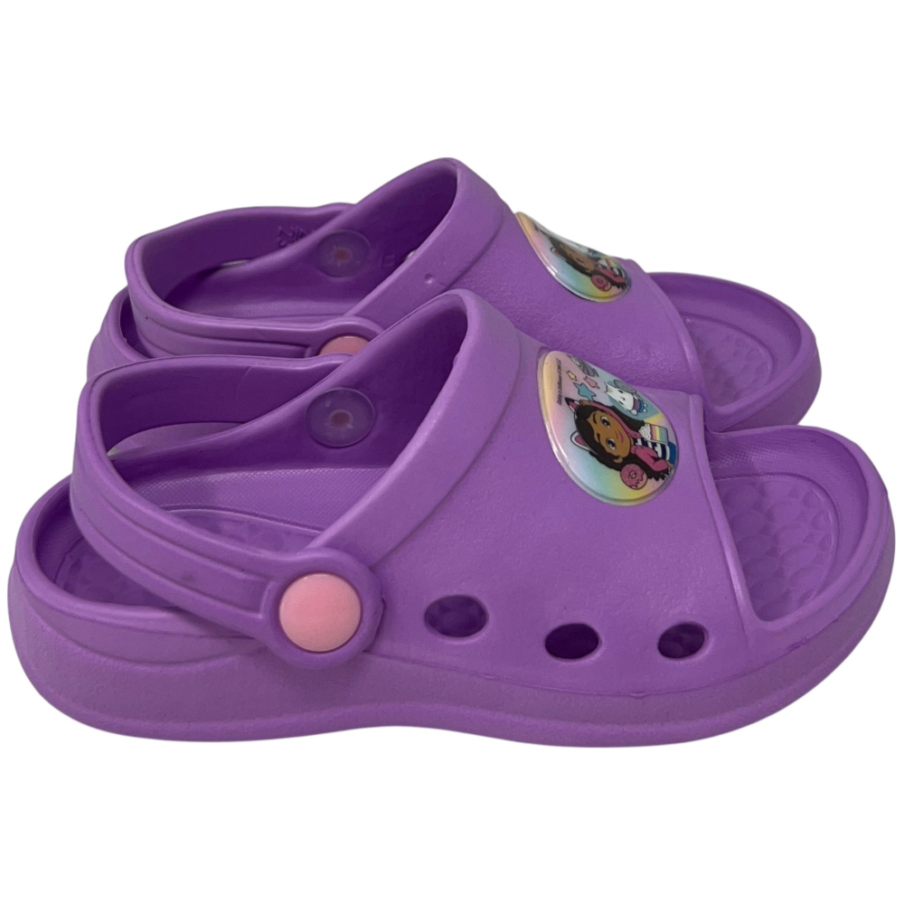 Ciabatte Gabby's Dollhouse Sabot per Bambine Pantofole in Eva Mare Piscina Casa - O11681mc