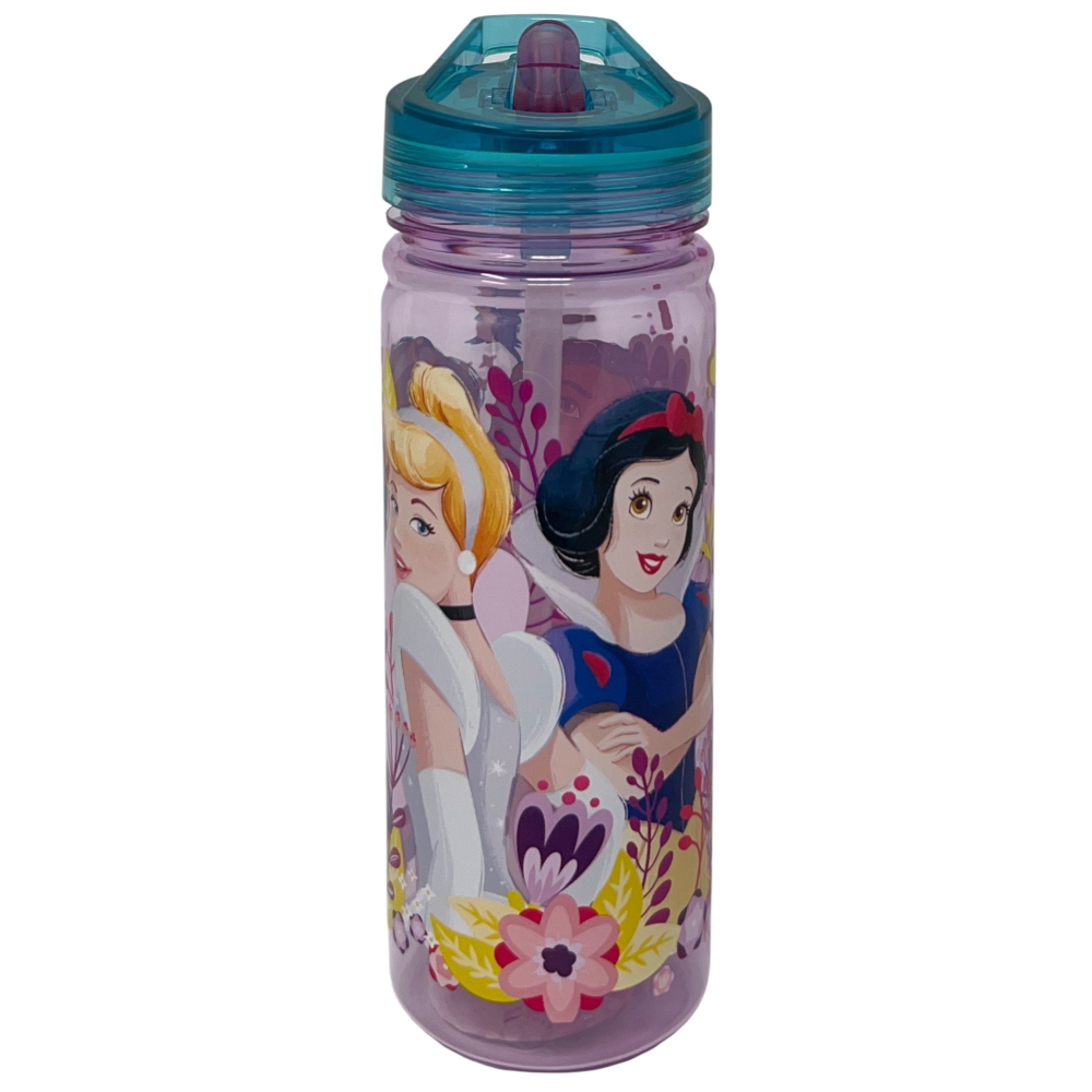 Borraccia Ecozen Principesse DISNEY in Tritan Bottiglia con Beccuccio Ripiegabile 580 Ml -83212
