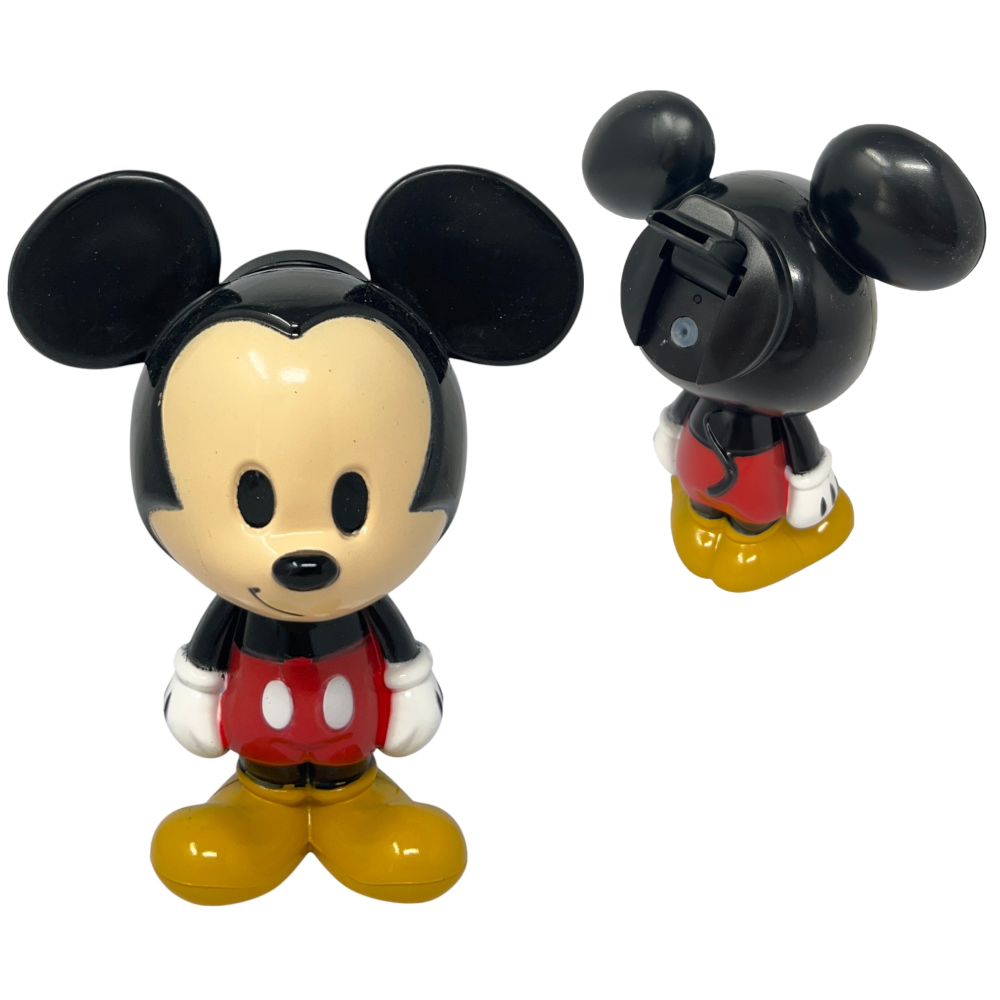 Borraccia Topolino DISNEY Personaggio 3d Mickey Bottiglia 240 Ml in Plastica Riutilizzabile Beccuccio Ripiegabile -83203