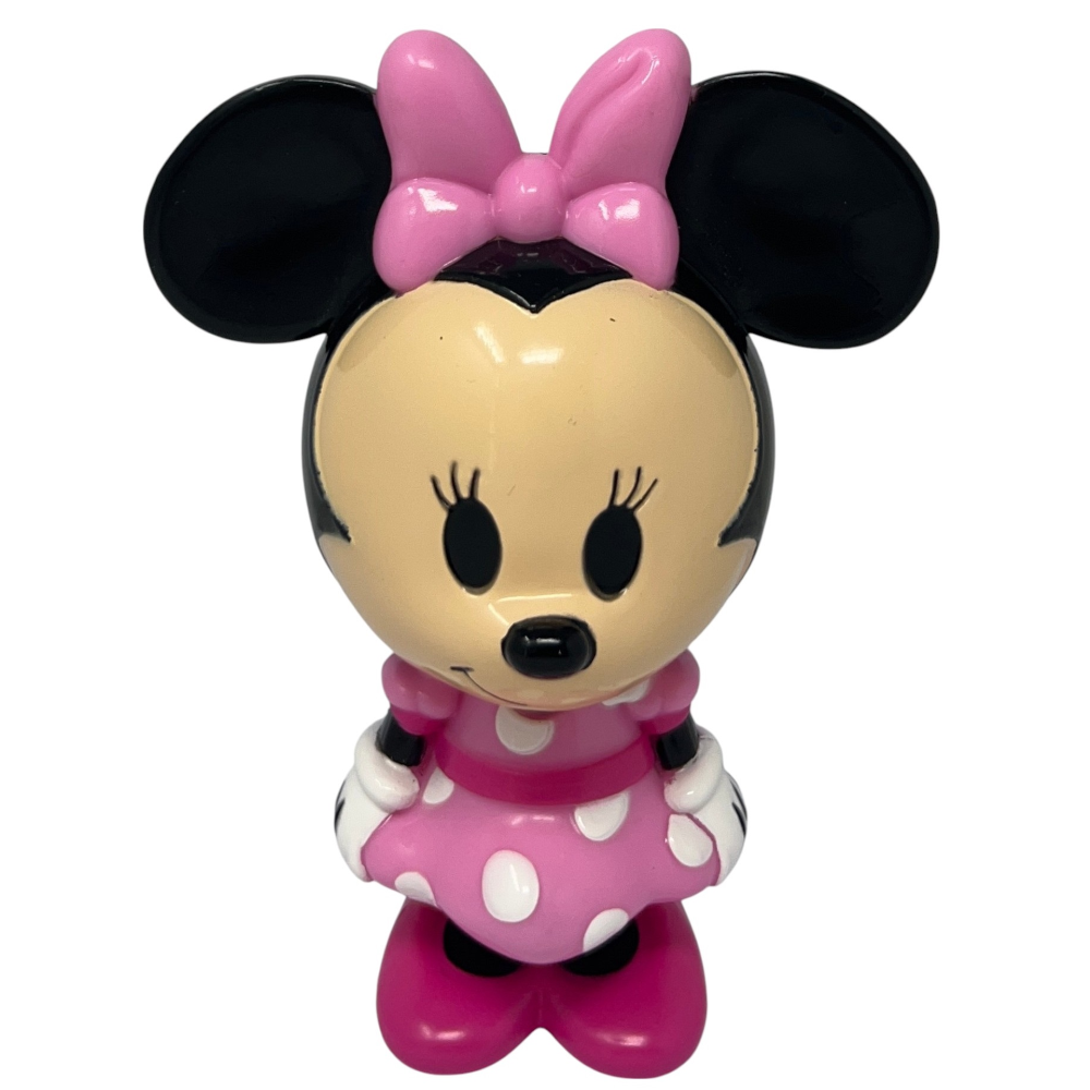 Borraccia Minnie Mouse DISNEY Personaggio 3d Bottiglia 260 Ml in Plastica Riutilizzabile Beccuccio Ripiegabile -83204