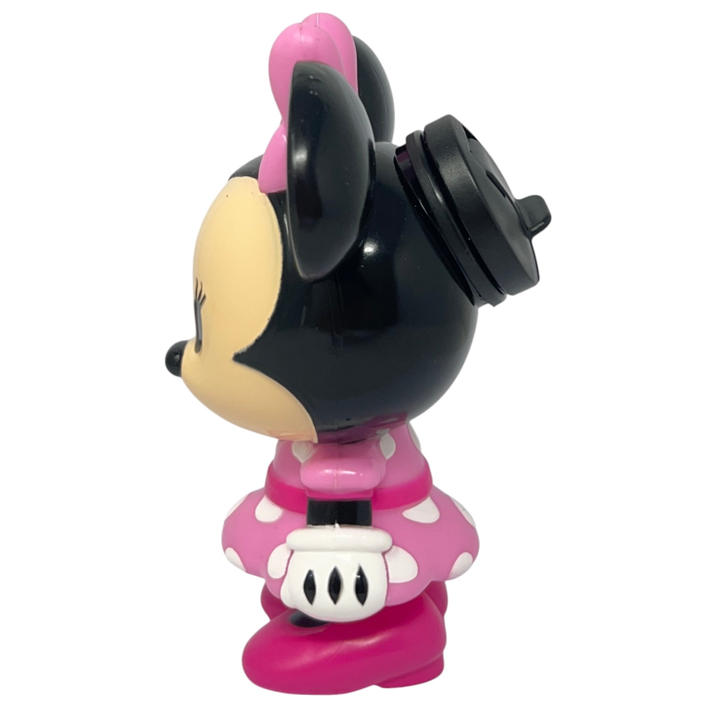 Borraccia Minnie Mouse DISNEY Personaggio 3d Bottiglia 260 Ml in Plastica Riutilizzabile Beccuccio Ripiegabile -83204