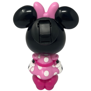 Borraccia Minnie Mouse DISNEY Personaggio 3d Bottiglia 260 Ml in Plastica Riutilizzabile Beccuccio Ripiegabile -83204