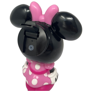 Borraccia Minnie Mouse DISNEY Personaggio 3d Bottiglia 260 Ml in Plastica Riutilizzabile Beccuccio Ripiegabile -83204