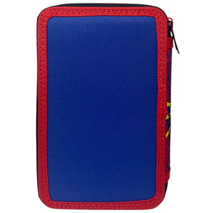 Astuccio 3 Zip Scuola Batman DC Multiscomparto Portacolori Giotto - 1004e4226