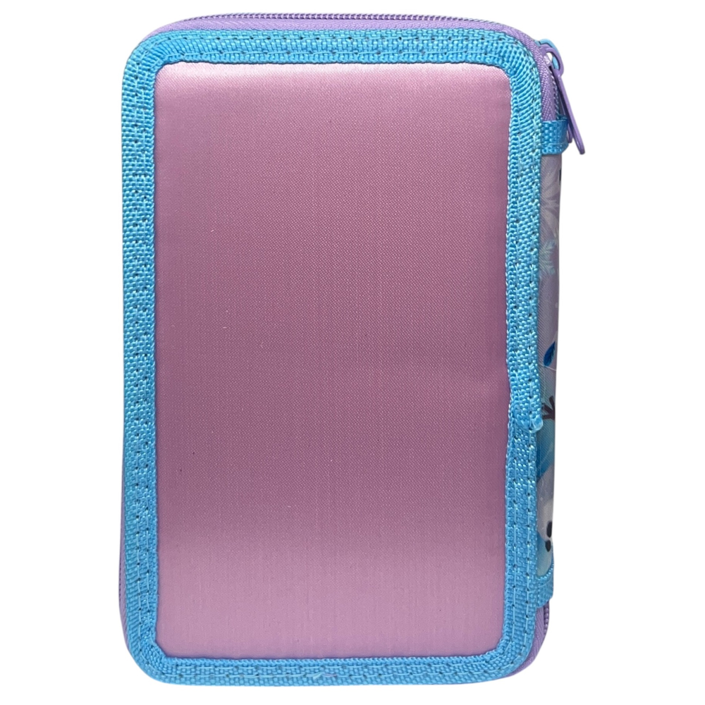 Astuccio 3 Zip Scuola Frozen DISNEY Multiscomparto Portacolori Giotto - 564797