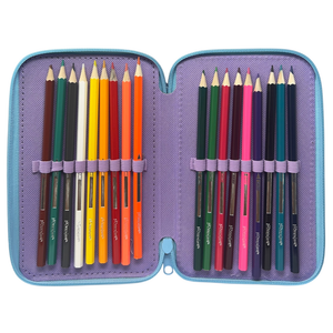 Astuccio 3 Zip Scuola Gabby's Dollhouse Multiscomparto Portacolori Giotto - 1004e4229