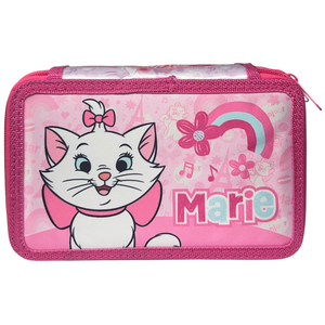 Astuccio 3 Zip Scuola Marie gli Aristogatti DISNEY Multiscomparto Portacolori Giotto - 564802