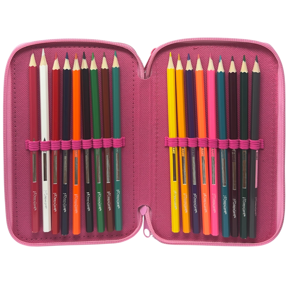 Astuccio 3 Zip Scuola Marie gli Aristogatti DISNEY Multiscomparto Portacolori Giotto - 564802