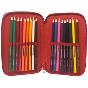 Astuccio Scuola Bing Multiscomparto 3 Zip Portacolori Giotto - 1004e1413