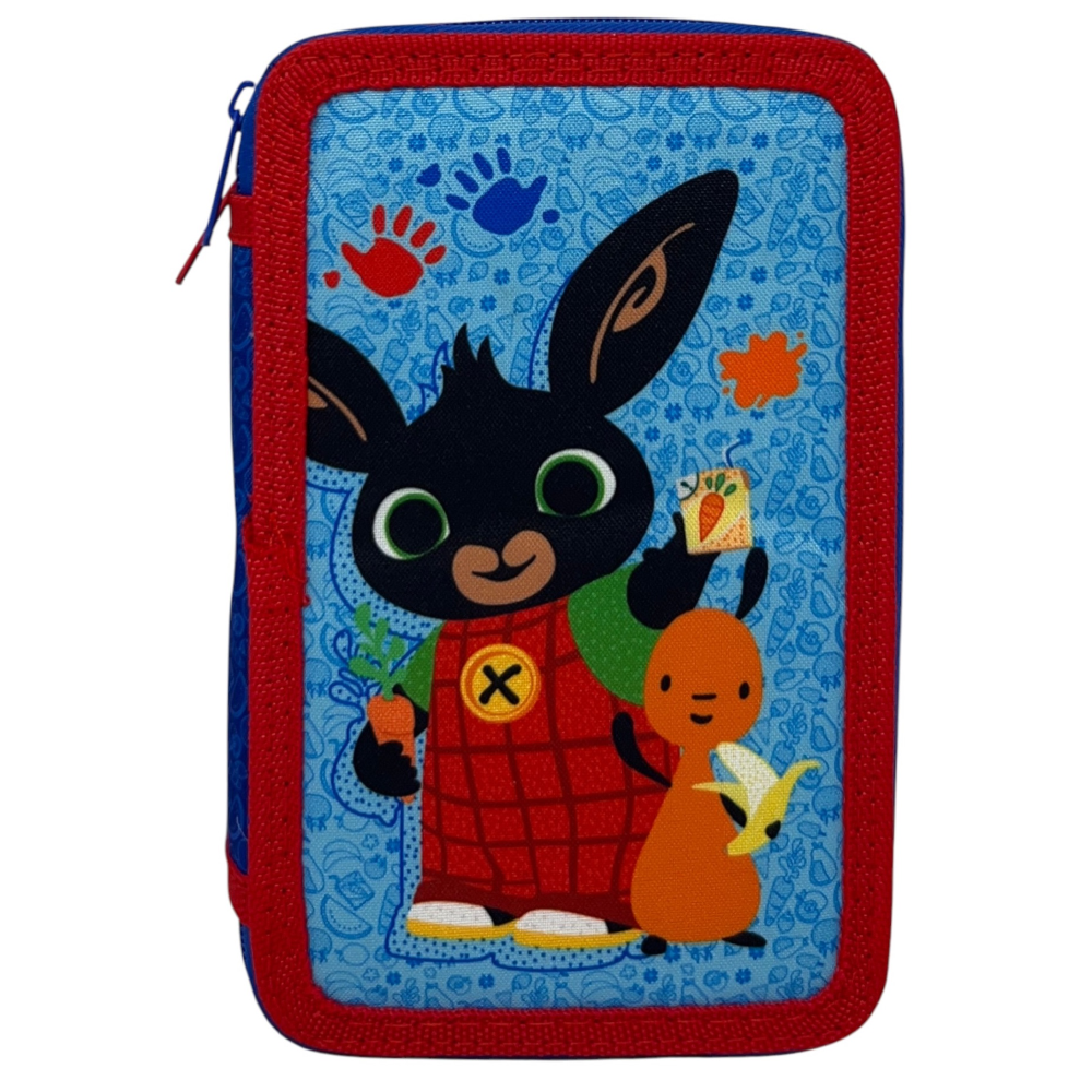 Astuccio Scuola Bing Multiscomparto 3 Zip Portacolori Giotto - 1004e1413