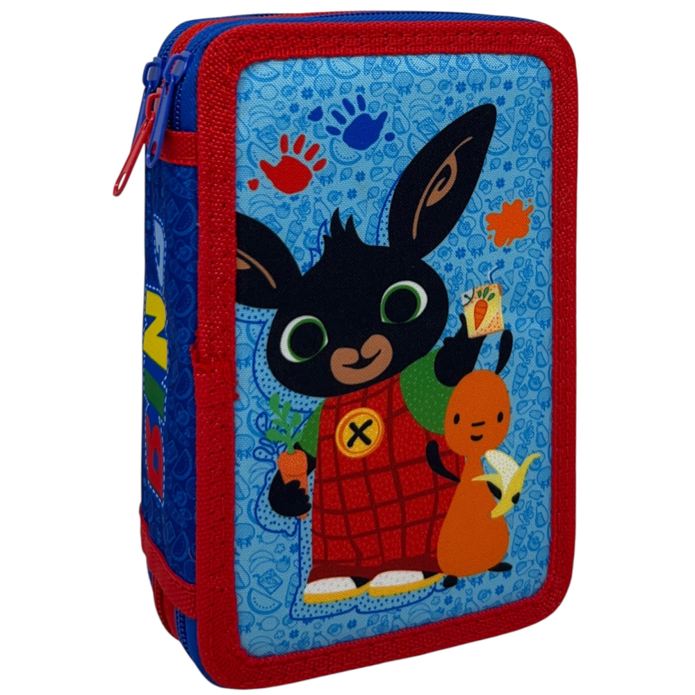 Astuccio Scuola Bing Multiscomparto 3 Zip Portacolori Giotto - 1004e1413