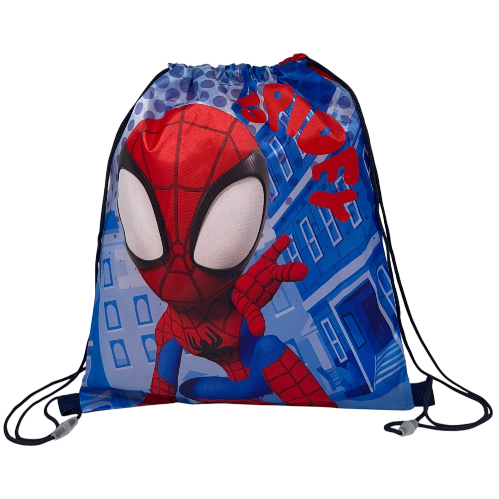 Sacca Spidey MARVEL Borsa Sportiva Tempo Libero con Chiusura a Coulisse 40x35 CM -  Spi36-0793