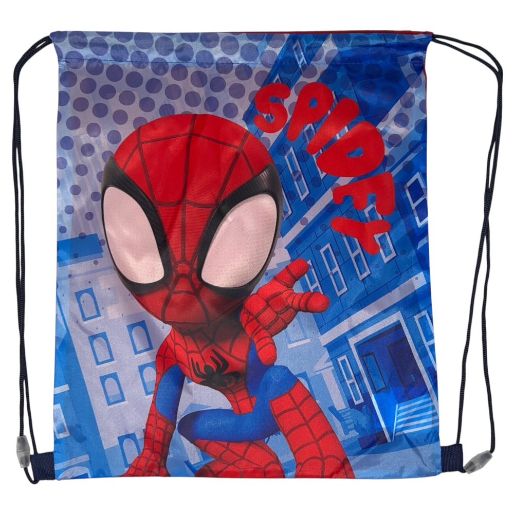 Sacca Spidey MARVEL Borsa Sportiva Tempo Libero con Chiusura a Coulisse 40x35 CM -  Spi36-0793
