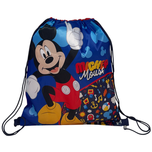 Sacca Topolino DISNEY Borsa Sportiva Tempo Libero con Chiusura a Coulisse 40x35 CM -  Mic36-0774