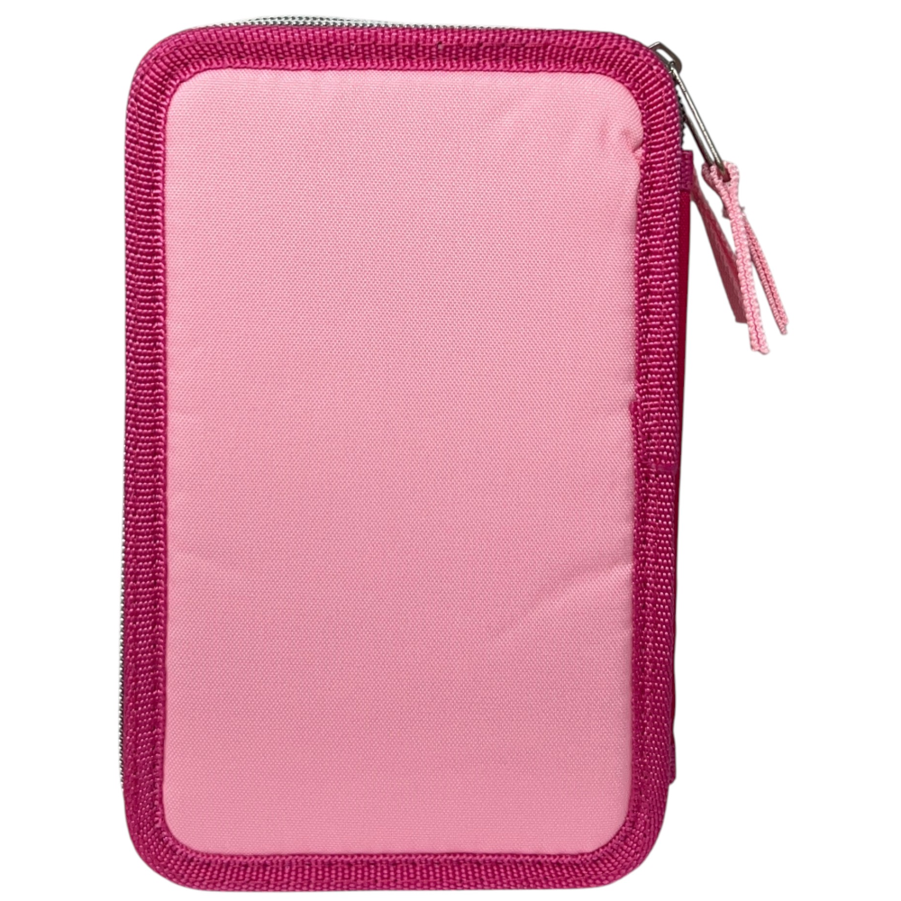Astuccio Scuola Principesse DISNEY Multiscomparto 3 Zip Paillettes Reversibili Pennareli Giotto - Pr1225