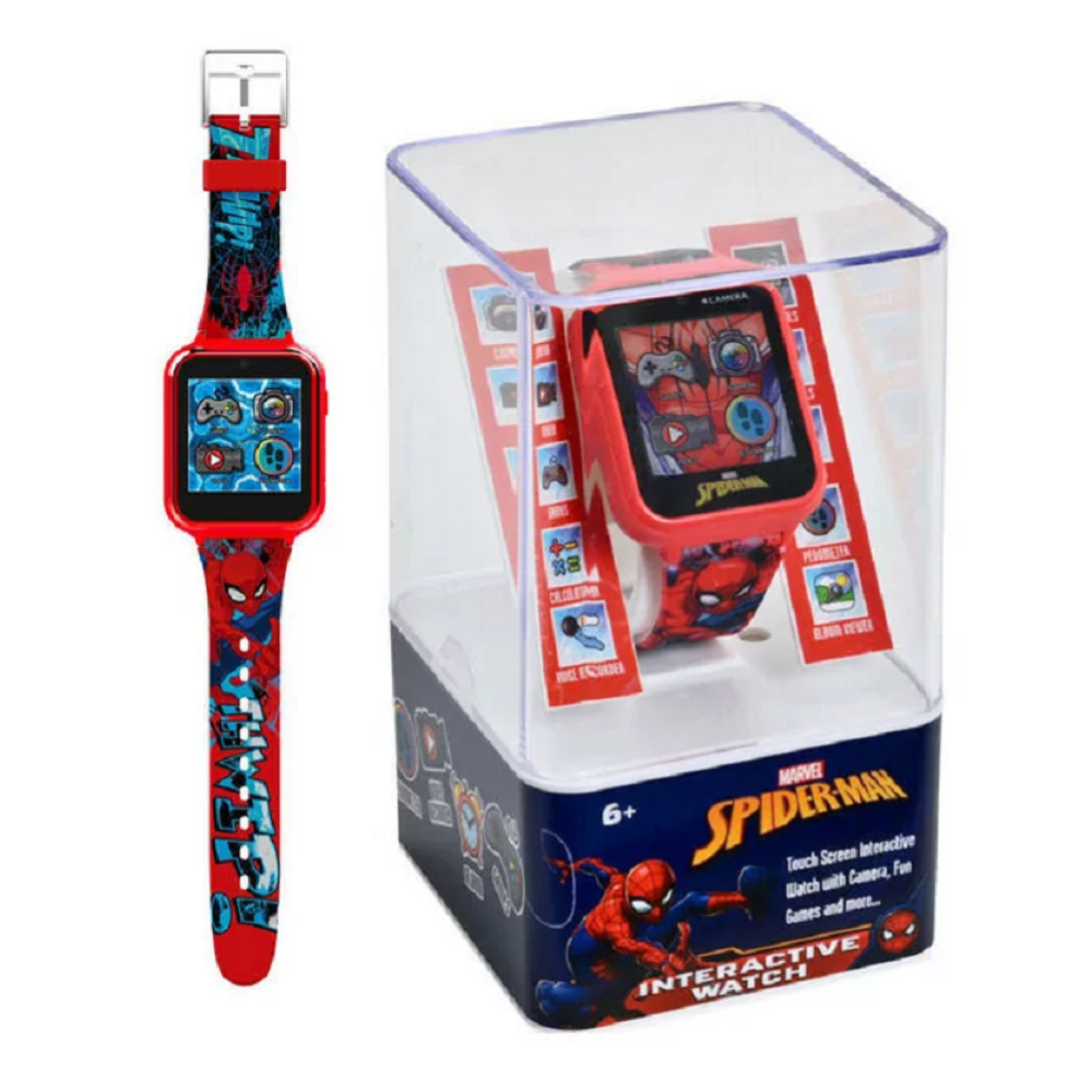 Orologio Interattivo Spiderman MARVEL Smartwatch Gioco Multifunzione con USB - Spd4588