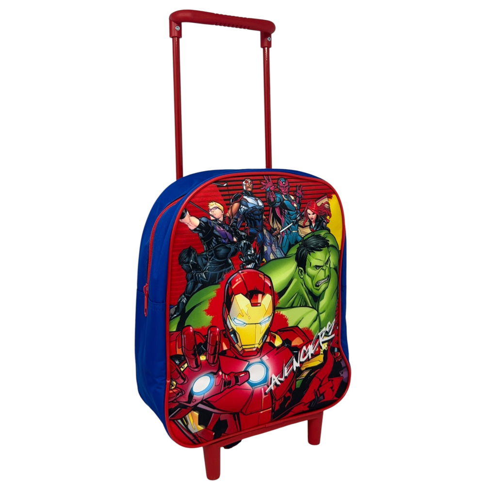 Zaino Asilo Trolley Avengers MARVEL Borsa per Scuola Materna Tempo Libero - 1000et284225