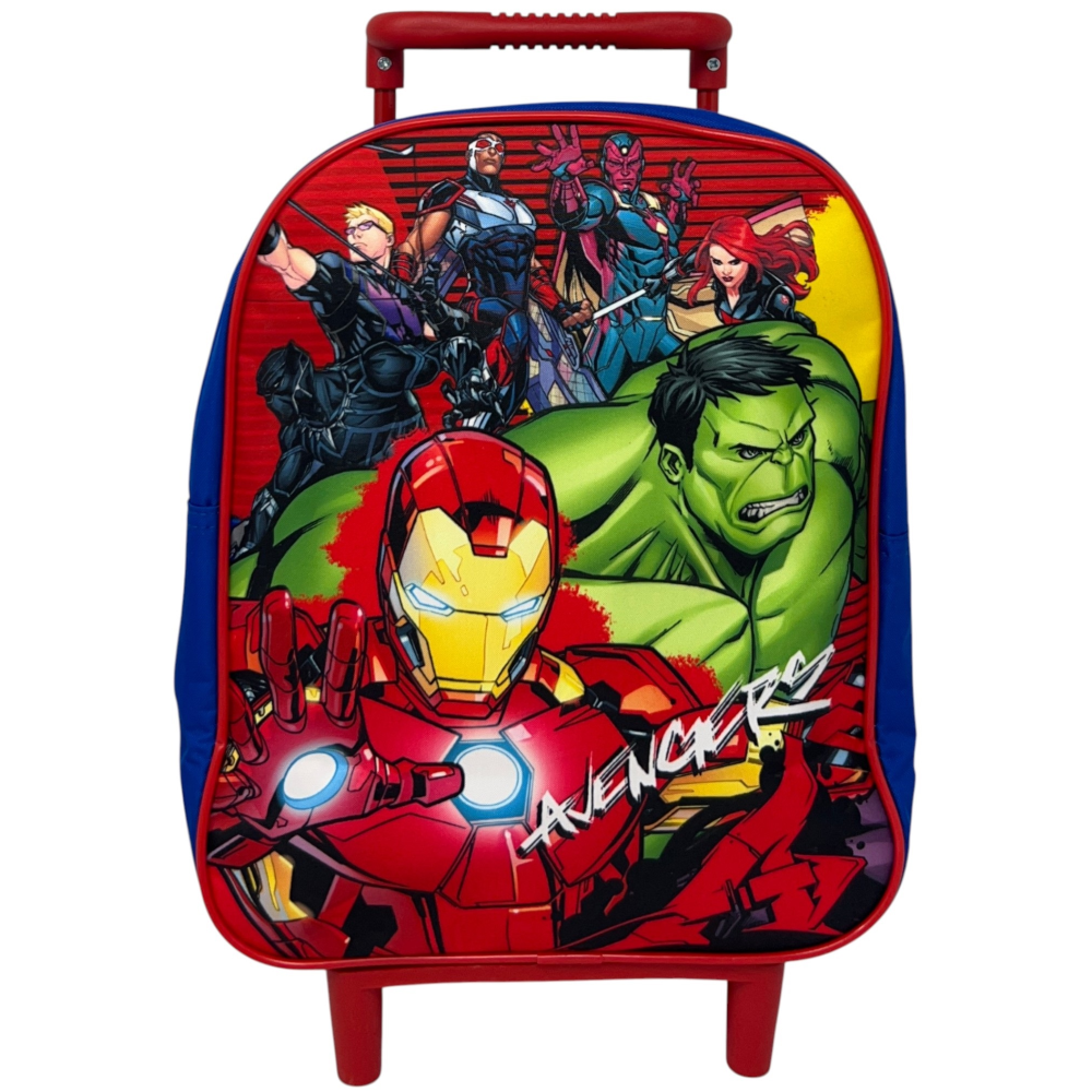 Zaino Asilo Trolley Avengers MARVEL Borsa per Scuola Materna Tempo Libero - 1000et284225