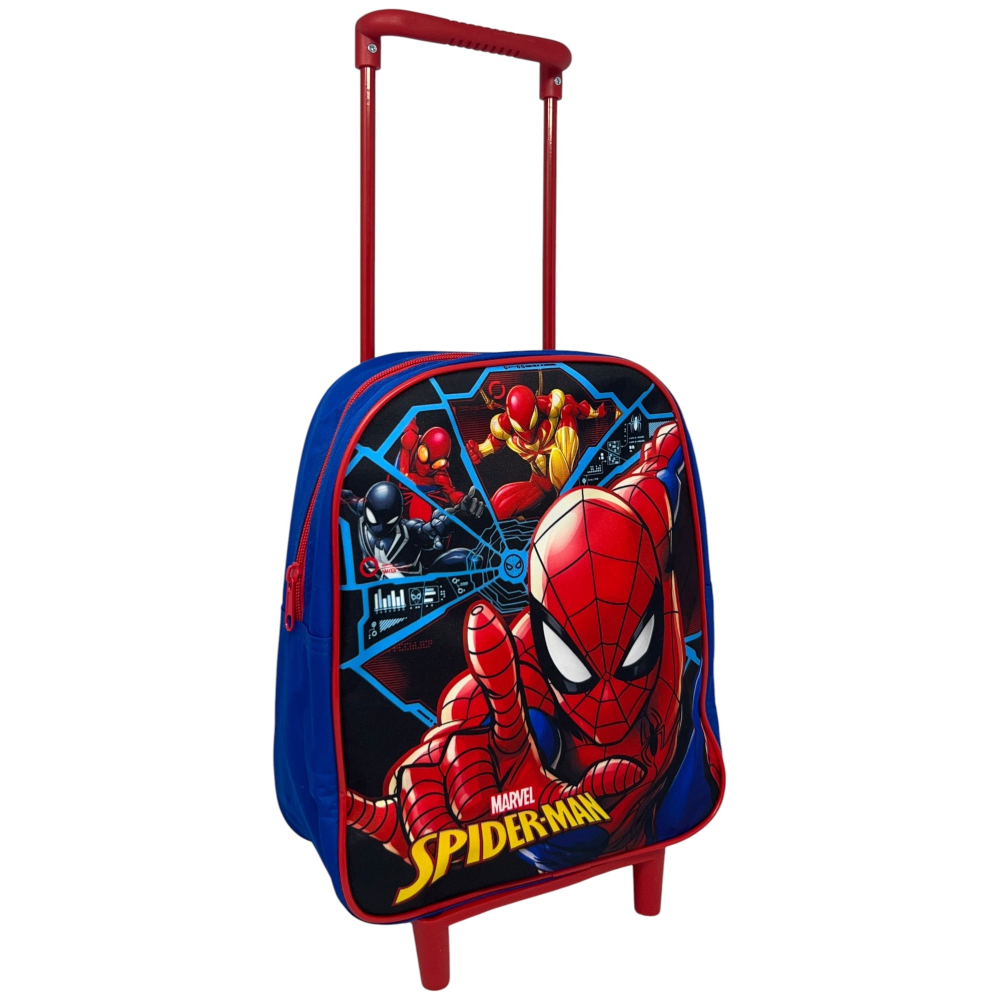 Zaino Asilo Trolley Spiderman MARVEL Borsa per Scuola Materna Tempo Libero - 1000et284237
