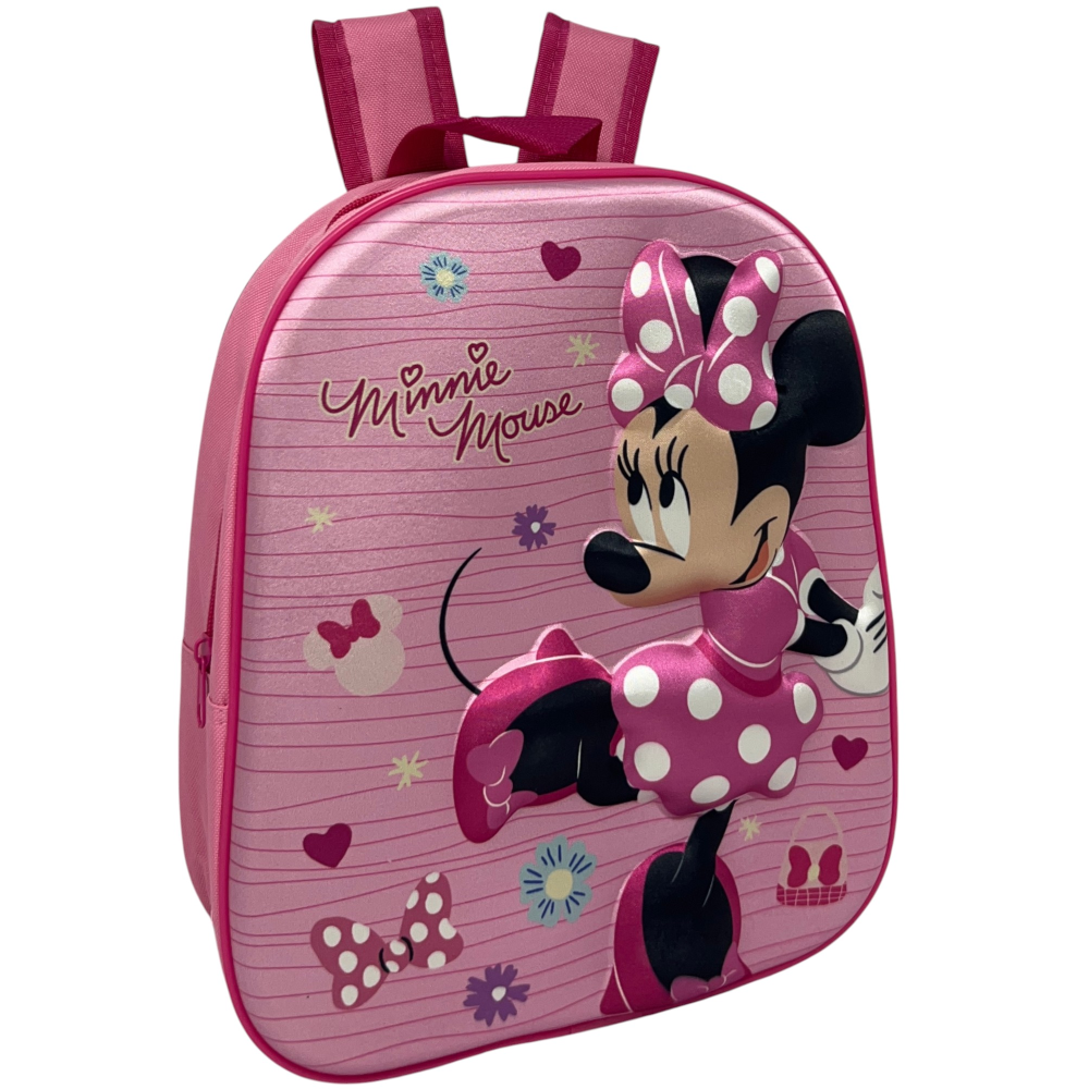 Zaino Asilo 3d Minnie DISNEY Immagine a Rilievo Borsa Scuola Tempo Libero - 564845
