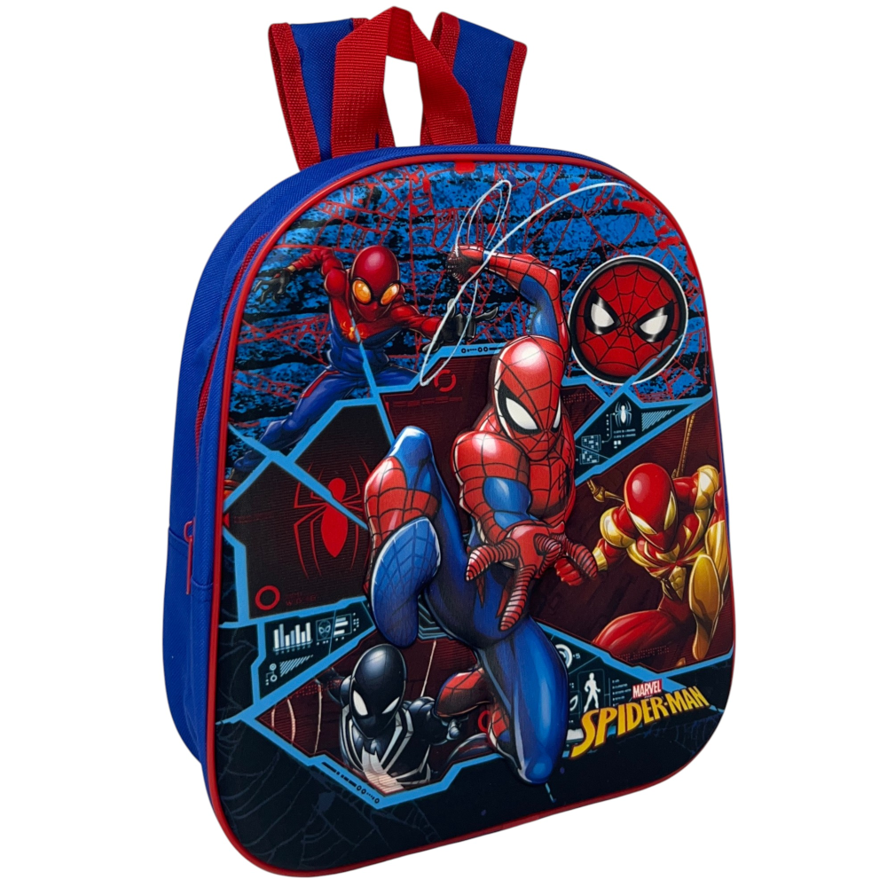 Zaino Asilo 3d Spiderman MARVEL Immagine a Rilievo Borsa Scuola Tempo Libero - 1000eva314237