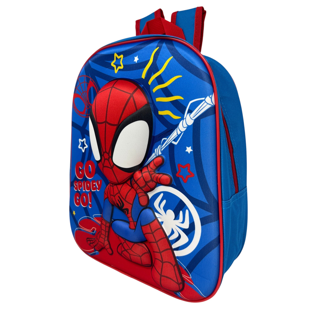 Zaino Asilo 3d Spidey MARVEL Immagine a Rilievo Borsa Scuola Tempo Libero - 508578