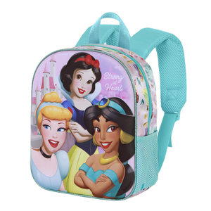 Zaino Asilo 3d Principesse DISNEY Borsa 31 CM per Scuola Materna O Tempo Libero - 07662