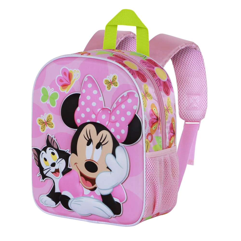 Zaino Asilo 3d Minnie Mouse DISNEY Borsa 31 CM per Scuola Materna O Tempo Libero - 08174
