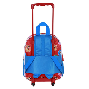 Zaino Asilo Trolley 3d Topolino e Pluto DISNEY Zainetto 34 CM con Carrello per Scuola Materna - 08449
