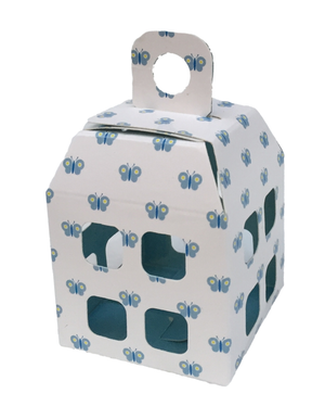 Bomboniera Astuccio Casetta Scatolina Kit 10 Pezzi Senza Confetti